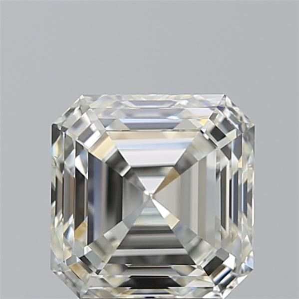 3.01ct K VS2 Rare Carat Ideal Cut Asscher Diamond