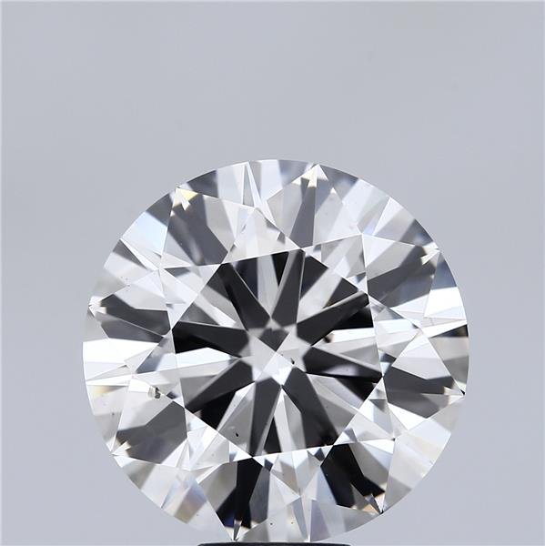 10.02ct G SI1 Very Good Cut Round Lab Grown Diamond