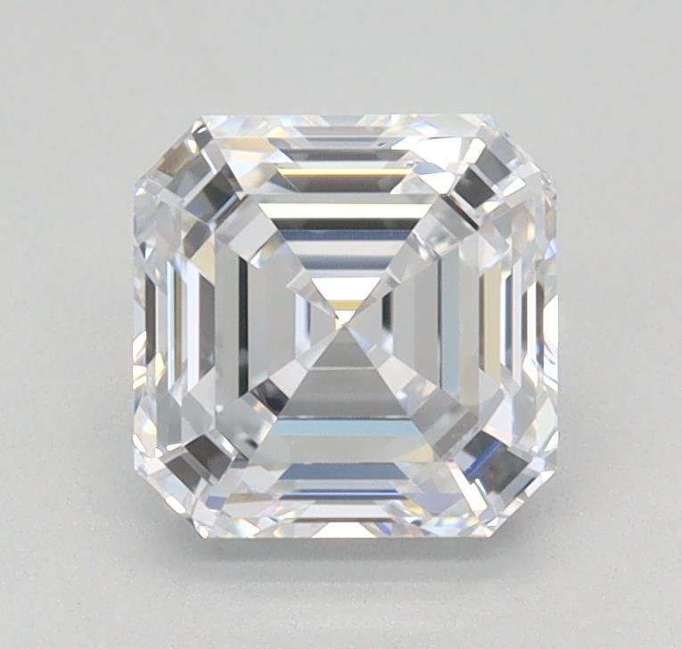 1.05ct D VVS2 Rare Carat Ideal Cut Asscher Lab Grown Diamond