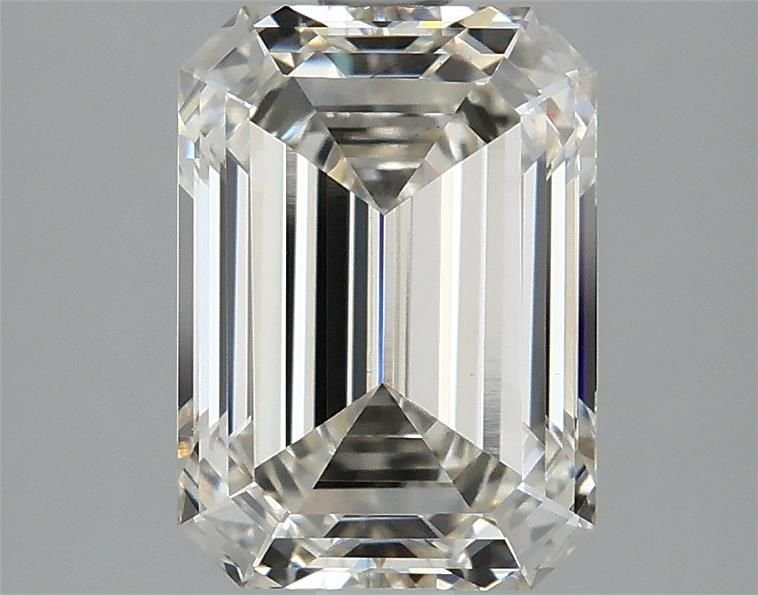 2.59ct H VS1 Rare Carat Ideal Cut Emerald Lab Grown Diamond