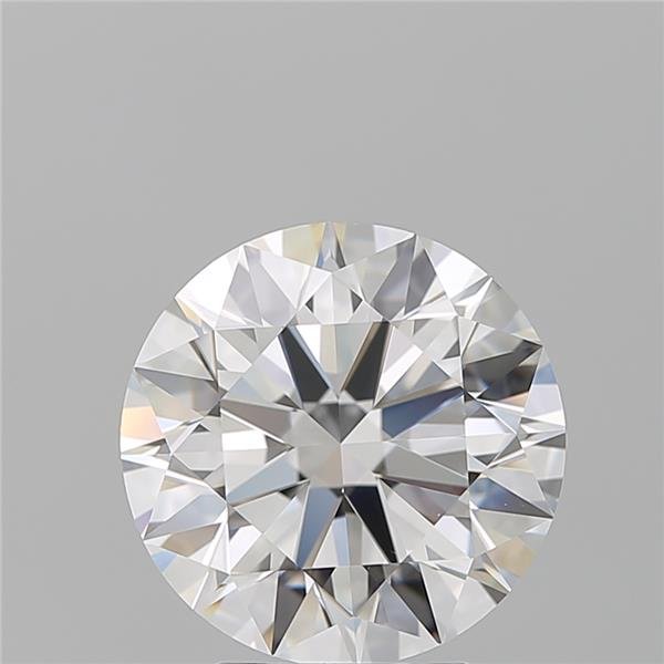 4.12ct F VS2 Rare Carat Ideal Cut Round Diamond