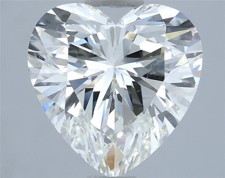2.17ct J SI1 Very Good Cut Heart Diamond