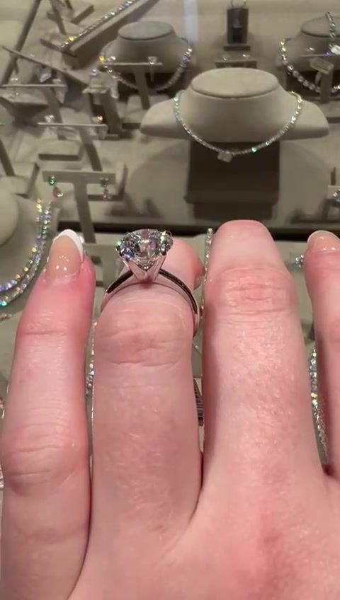3.71ct D SI1 Rare Carat Ideal Cut Round Diamond