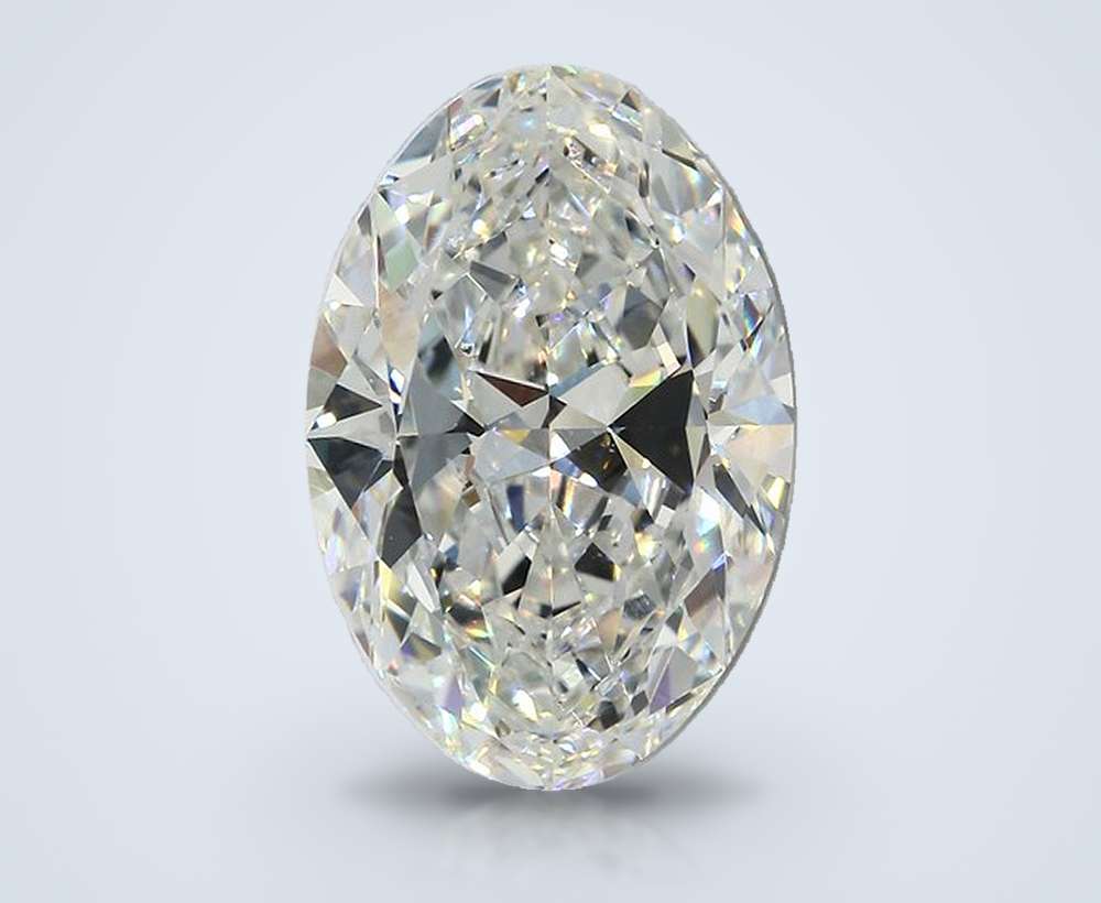 7.03 Carat Oval Natural Diamond