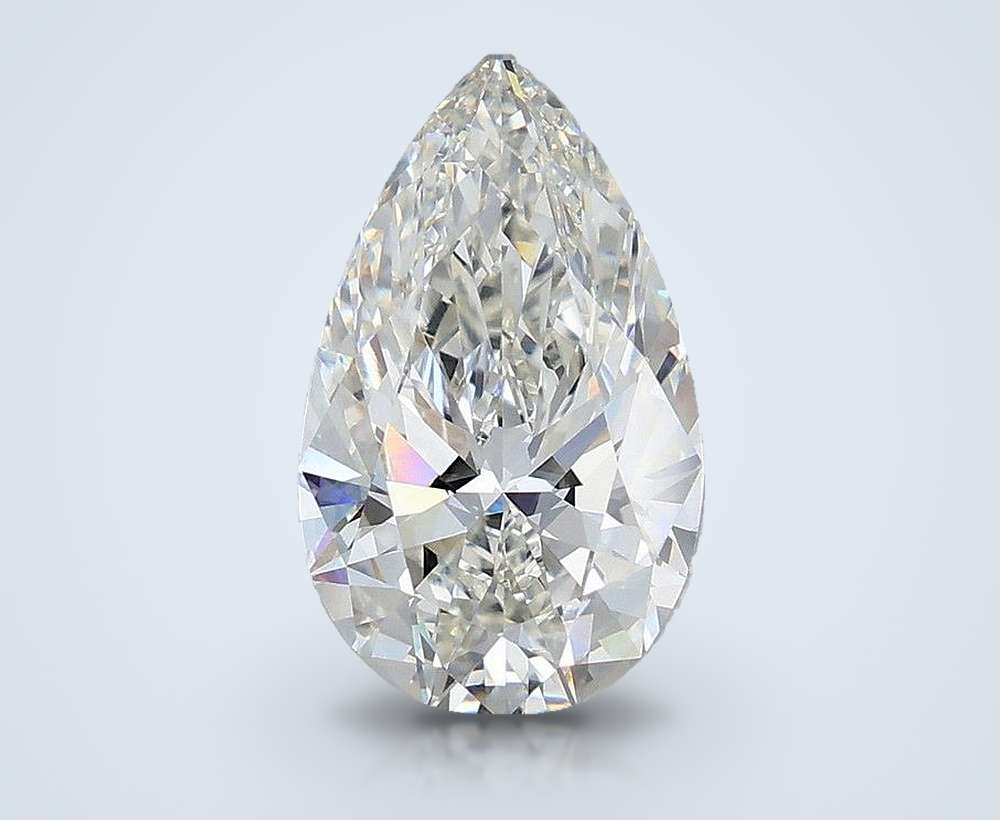 3.32 Carat Pear Lab Diamond