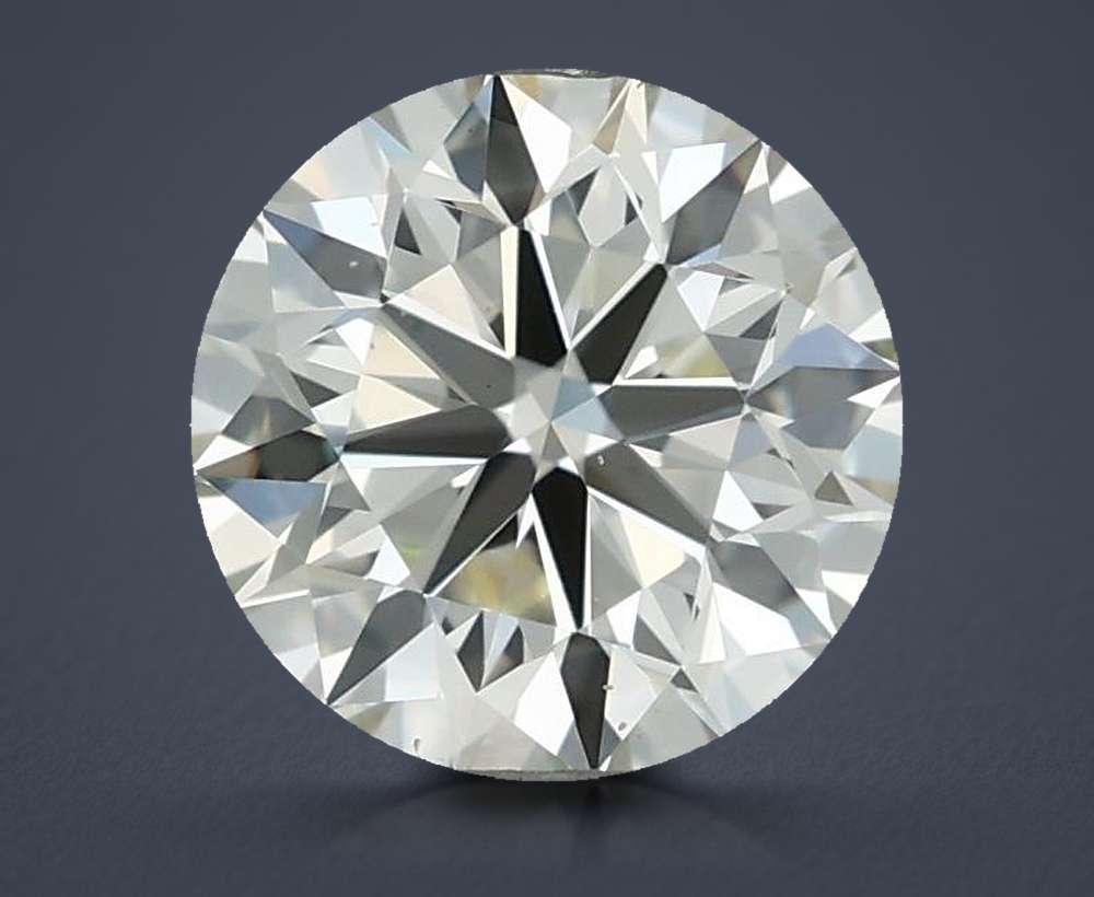 0.70 Carat Round Natural Diamond