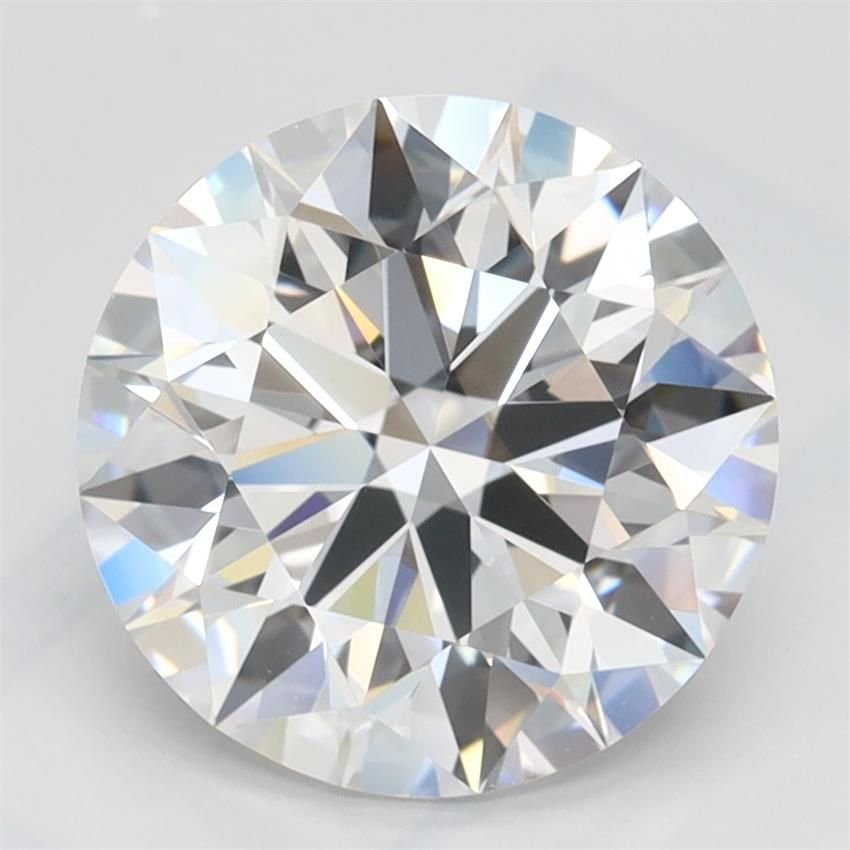 2.48ct D VVS1 Rare Carat Ideal Cut Round Lab Grown Diamond