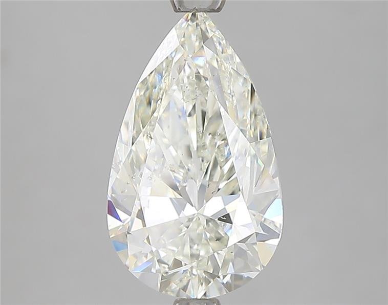 2.52ct K SI2 Rare Carat Ideal Cut Pear Diamond