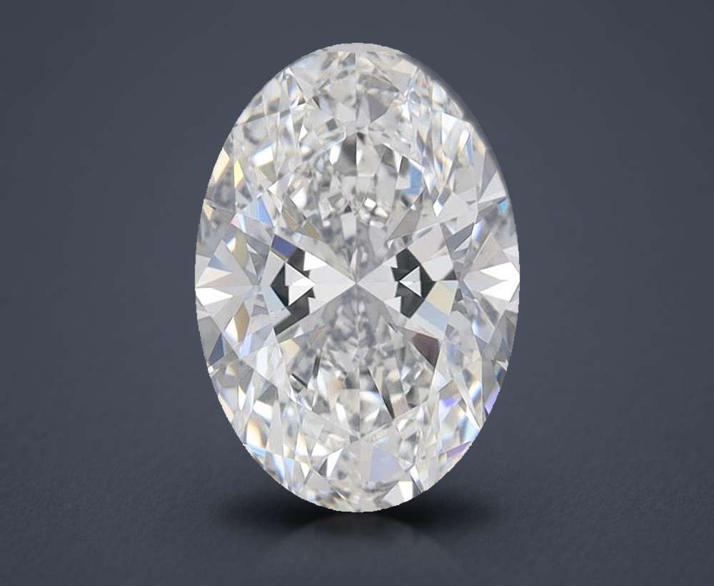 1.57 Carat Oval Lab Diamond