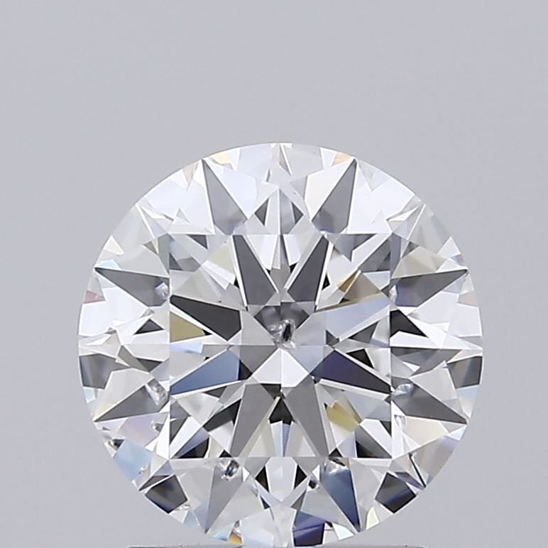 2.02ct D SI2 Rare Carat Ideal Cut Round Lab Grown Diamond