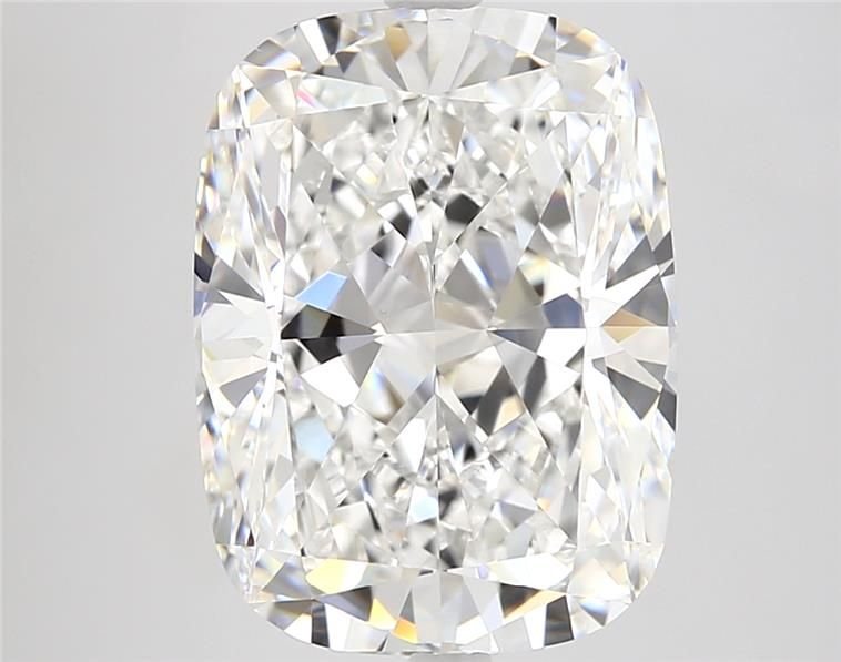 6.15ct E VS1 Rare Carat Ideal Cut Cushion Diamond