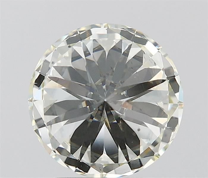 2.59ct K SI1 Rare Carat Ideal Cut Round Diamond