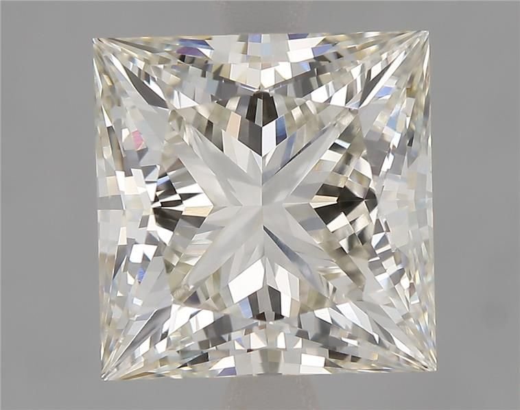 4.21ct I VVS2 Rare Carat Ideal Cut Princess Lab Grown Diamond