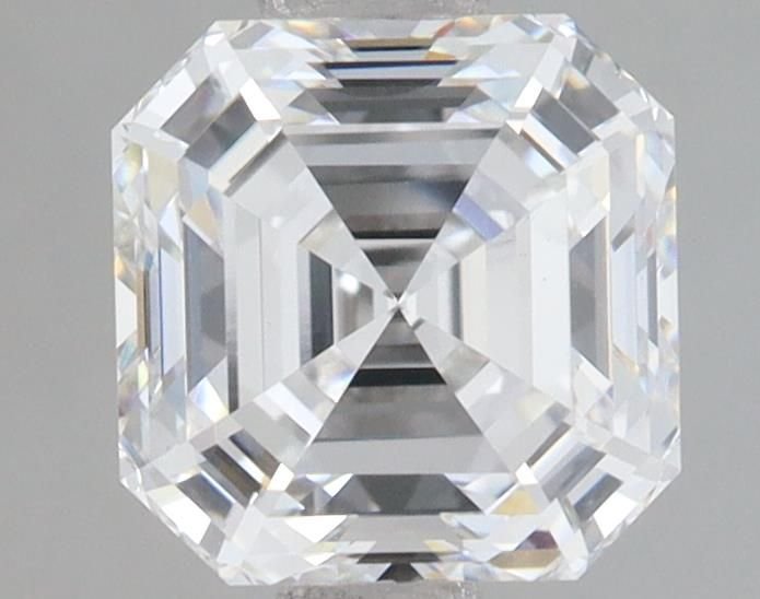 2.09ct E VS1 Rare Carat Ideal Cut Asscher Lab Grown Diamond