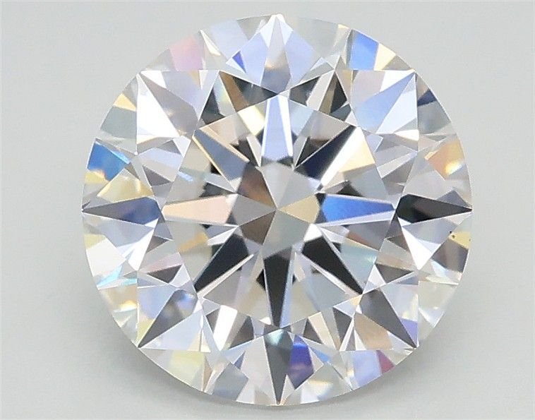 2.01ct E VS2 Excellent Cut Round Lab Grown Diamond