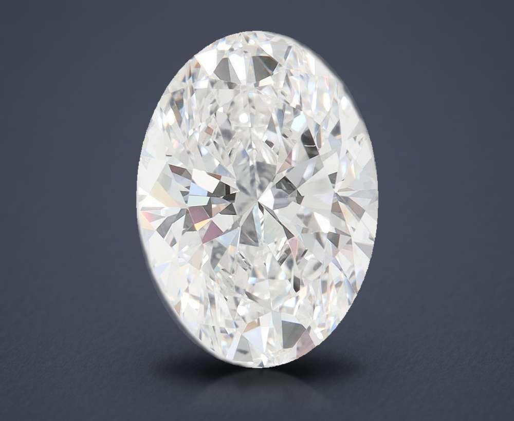 4.48 Carat Oval Lab Diamond