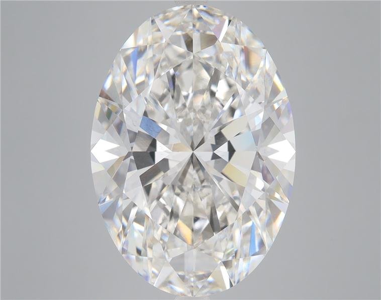 12.29ct G VS2 Rare Carat Ideal Cut Oval Lab Grown Diamond