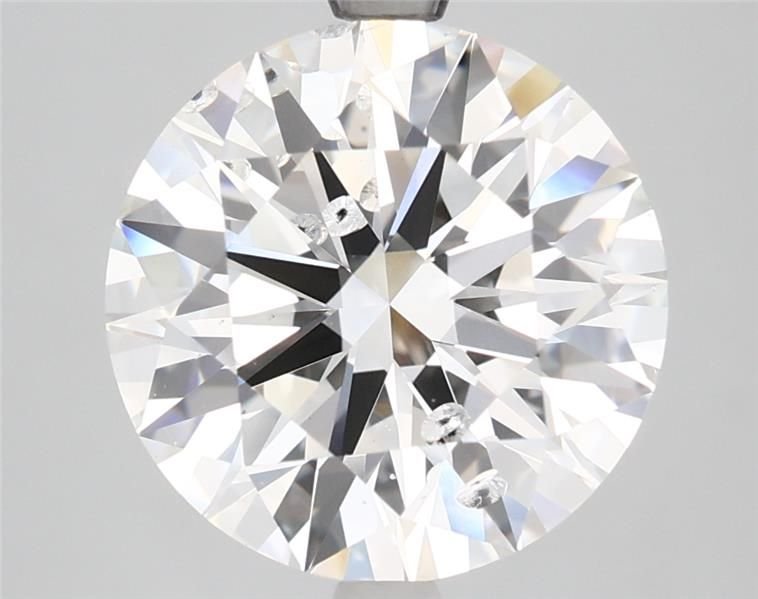 5.10ct G SI2 Rare Carat Ideal Cut Round Lab Grown Diamond