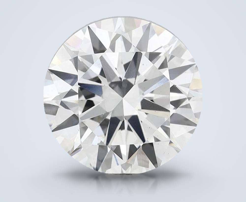 4.70 Carat Round Lab Diamond