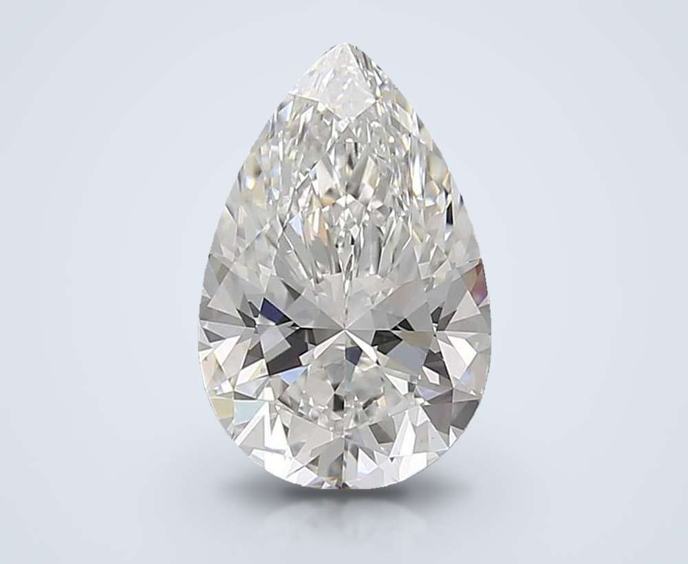 2.52 Carat Pear Lab Diamond