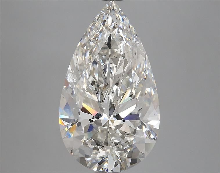 5.22ct G SI2 Rare Carat Ideal Cut Pear Lab Grown Diamond