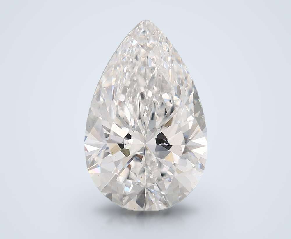 5.00 Carat Pear Lab Diamond