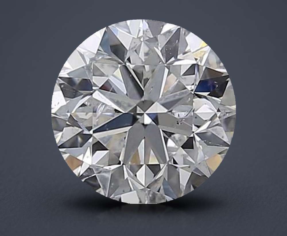 2.00 Carat Round Natural Diamond