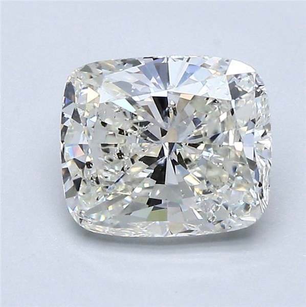 2.01ct J SI2 Very Good Cut Cushion Diamond