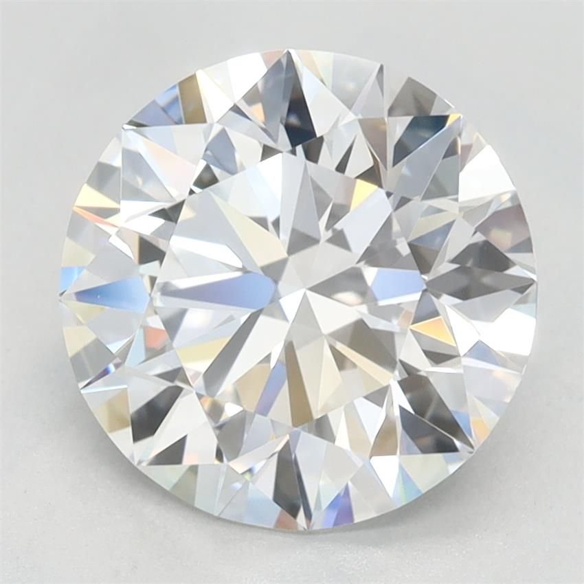 2.47ct D VVS1 Rare Carat Ideal Cut Round Lab Grown Diamond