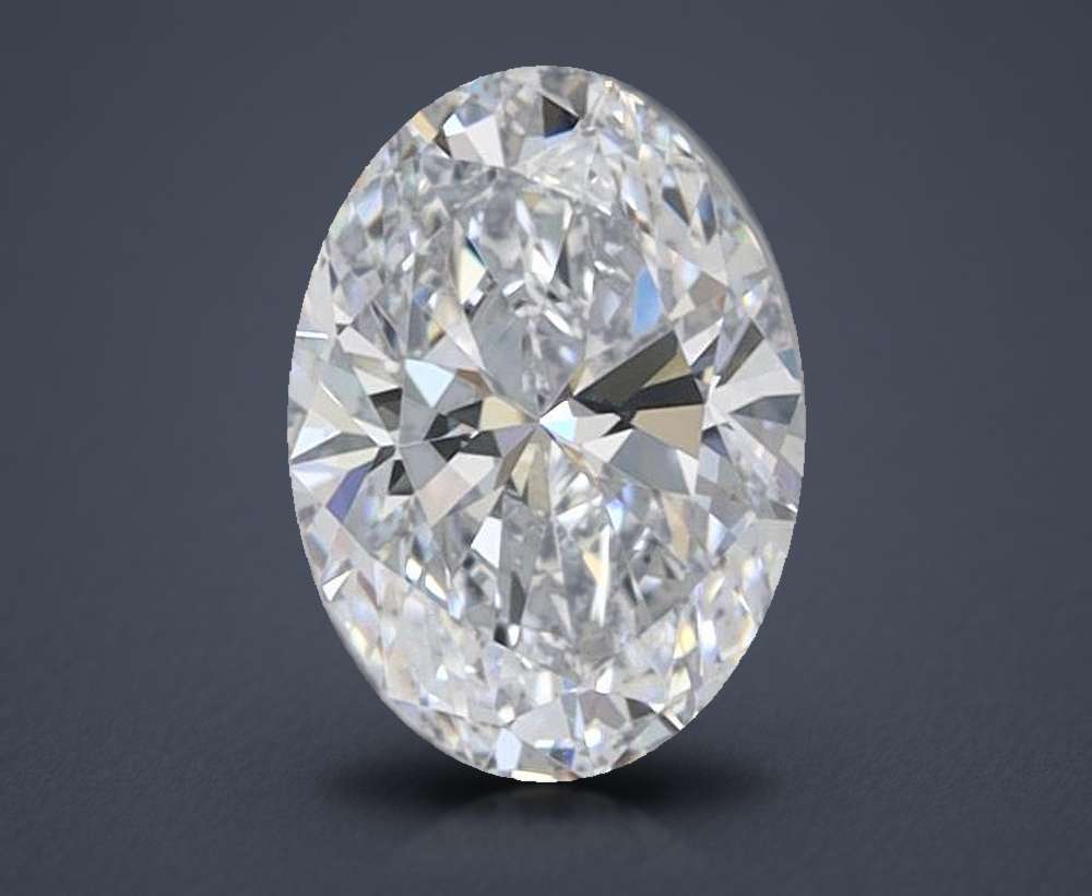 0.71 Carat Oval Lab Diamond