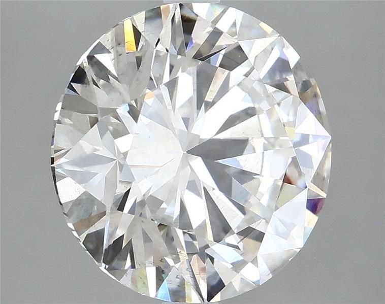 5.06ct G SI2 Rare Carat Ideal Cut Round Lab Grown Diamond