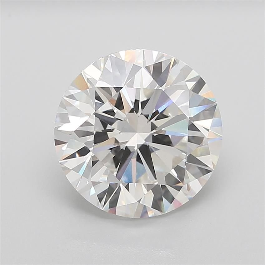 9.06ct F VVS2 Excellent Cut Round Lab Grown Diamond