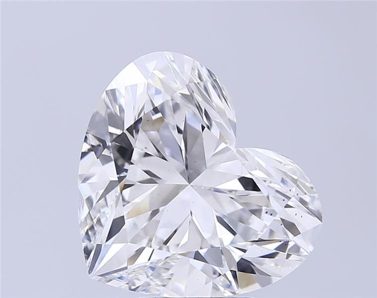 8.06ct E VS2 Rare Carat Ideal Cut Heart Lab Grown Diamond