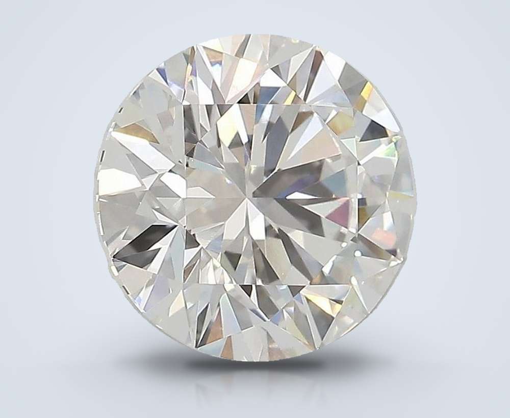 3.41 Carat Round Lab Diamond
