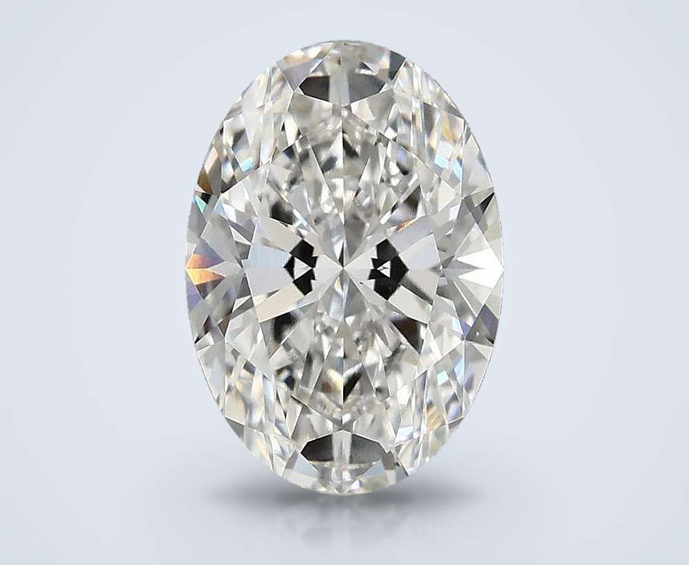 2.44 Carat Oval Lab Diamond