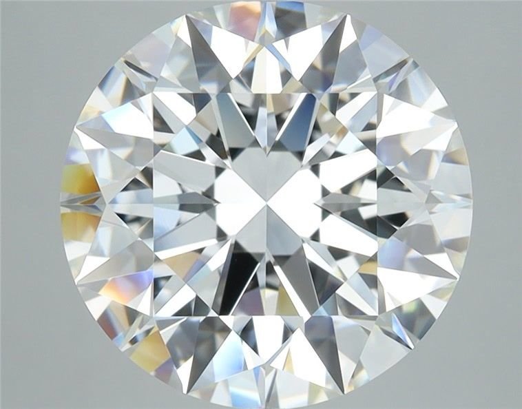 5.51ct F VVS1 Rare Carat Ideal Cut Round Diamond