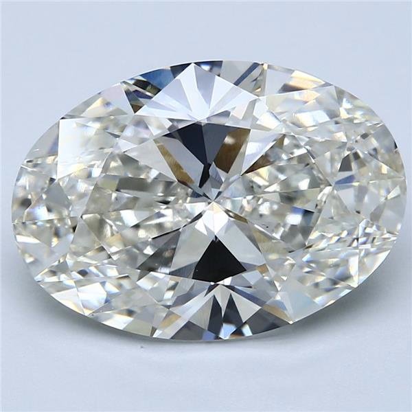 8.02ct H VS1 Rare Carat Ideal Cut Oval Lab Grown Diamond