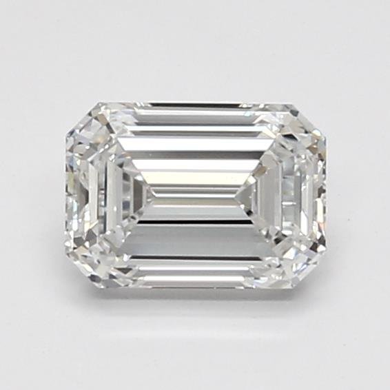 0.95ct E VVS2 Rare Carat Ideal Cut Emerald Lab Grown Diamond