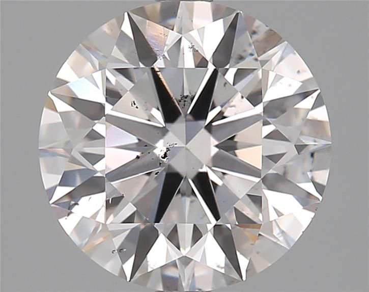 3.29ct H SI2 Rare Carat Ideal Cut Round Lab Grown Diamond