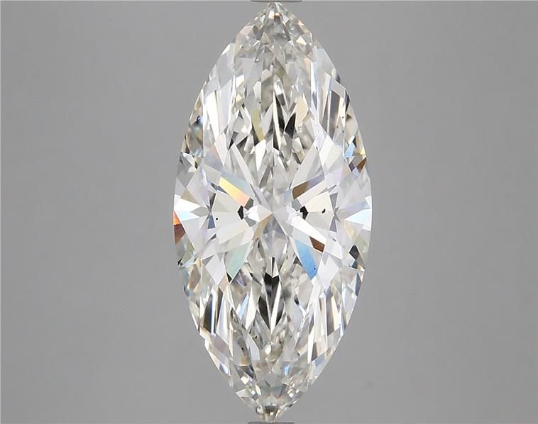 3.79ct H VS2 Rare Carat Ideal Cut Marquise Lab Grown Diamond