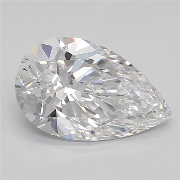 1.20ct D VS1 Rare Carat Ideal Cut Pear Lab Grown Diamond