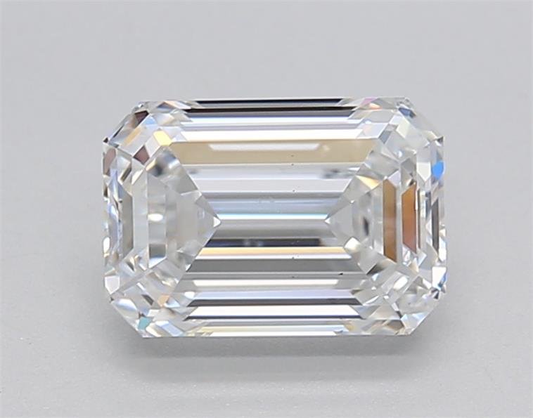 1.50ct D VS1 Rare Carat Ideal Cut Emerald Lab Grown Diamond