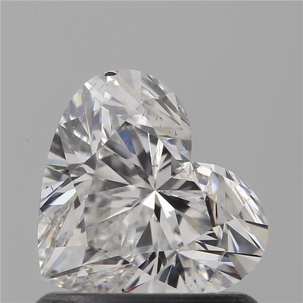 0.90ct D SI1 Rare Carat Ideal Cut Heart Diamond