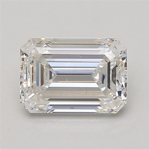 2.05ct E VS2 Rare Carat Ideal Cut Emerald Lab Grown Diamond