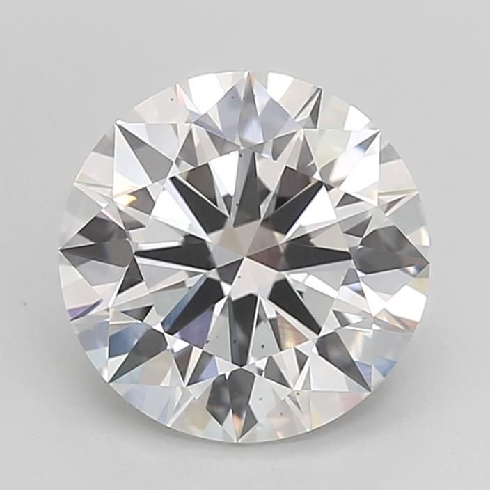 2.54ct E VS2 Rare Carat Ideal Cut Round Lab Grown Diamond