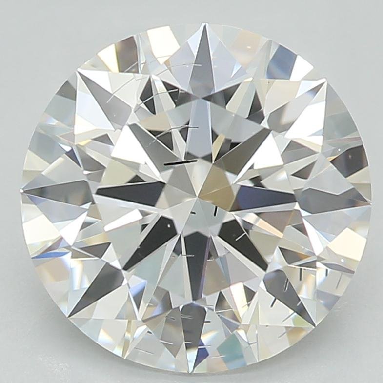 2.10ct D SI2 Rare Carat Ideal Cut Round Lab Grown Diamond