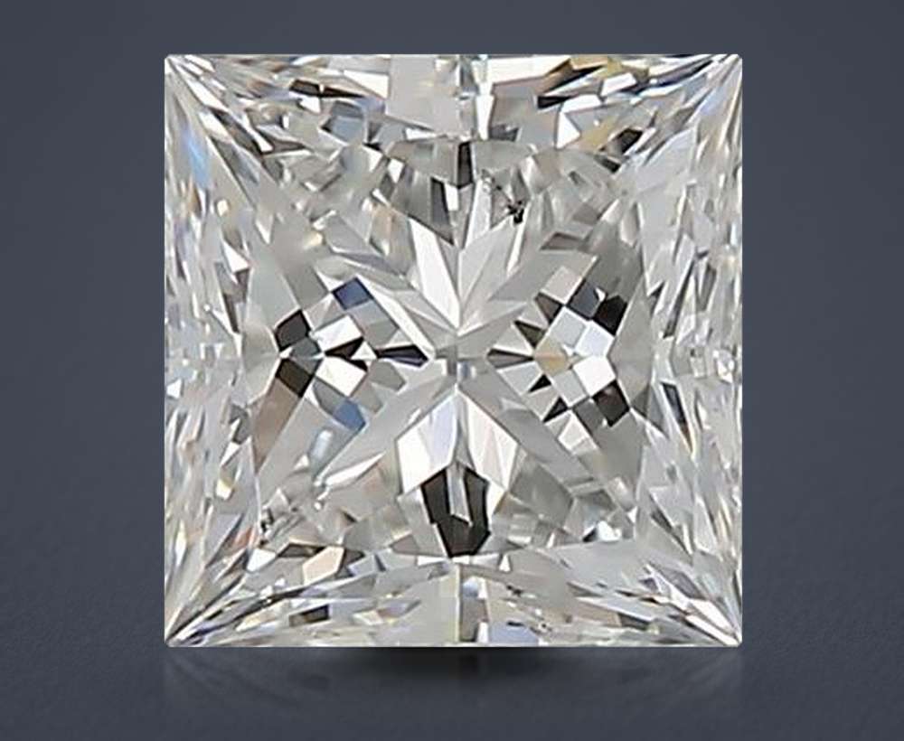 0.71 Carat Princess Natural Diamond