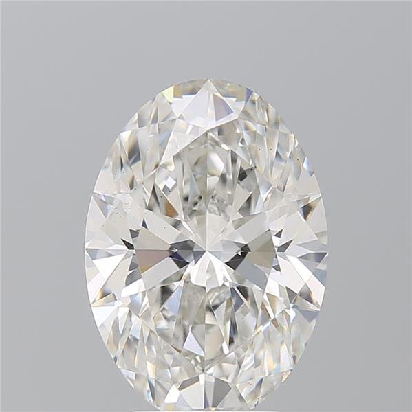 3.58ct H VS2 Rare Carat Ideal Cut Oval Lab Grown Diamond