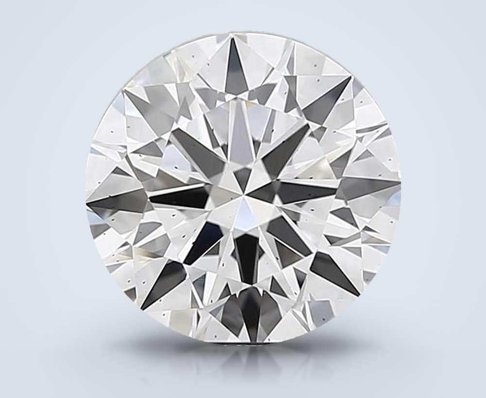 3.52 Carat Round Lab Diamond