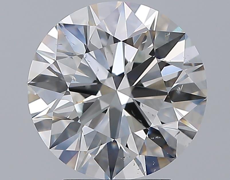 3.20ct E SI2 Rare Carat Ideal Cut Round Diamond